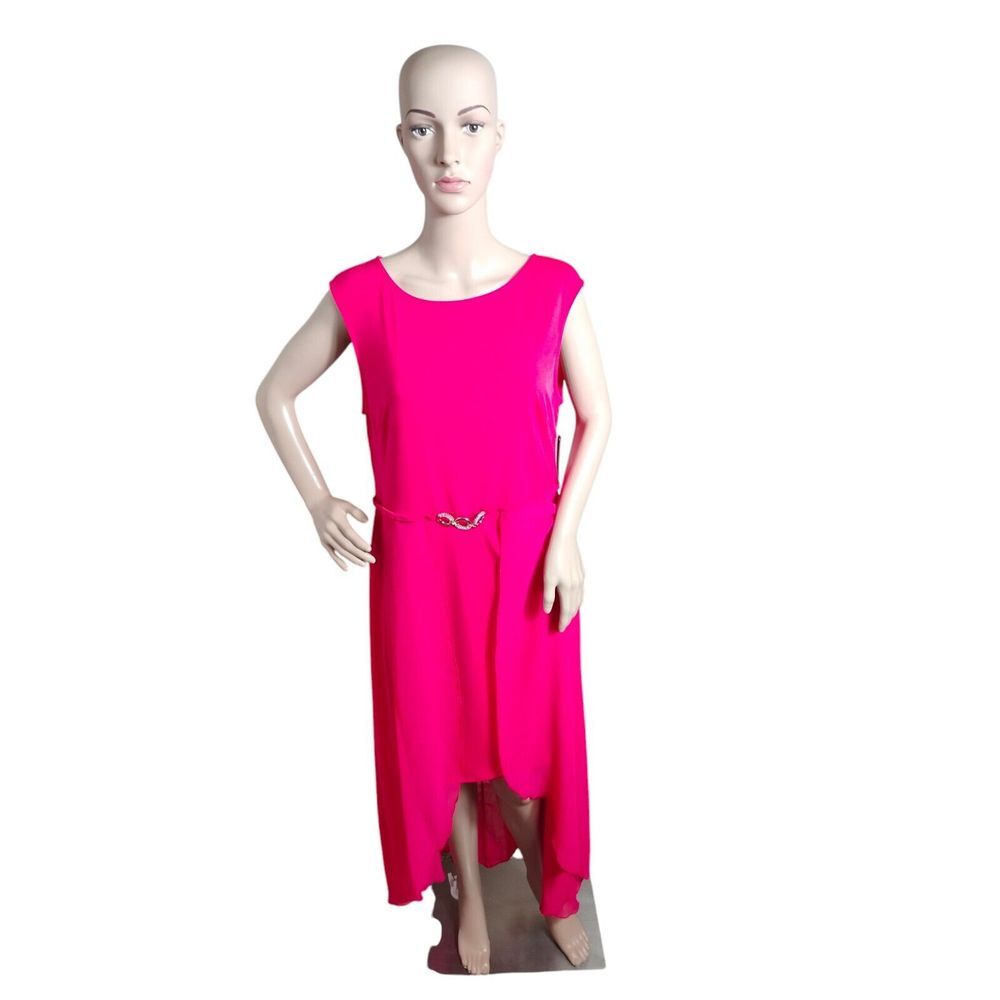 Glamour Nights Maxi Dress Women's 12 Pink Classiccore Normcore‎ Formal Cocktail